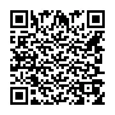 Código QR para número de telefone +442070549205