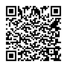 QR kód a telefonszámhoz +442070672453