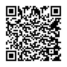 QR-code voor telefoonnummer +442080028727