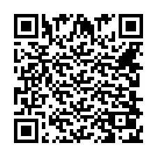 QR-код для номера телефона +442080203427