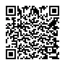 Codice QR per il numero di telefono +442080371899