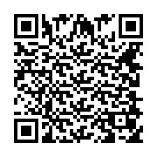 Código QR para número de teléfono +442080554872