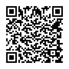 QR-koodi puhelinnumerolle +442080560143