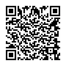 Código QR para número de teléfono +442080680840