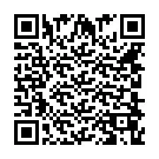 QR код за телефонен номер +442080682014