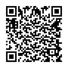 QR-code voor telefoonnummer +442089582496