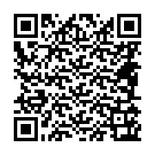 Codice QR per il numero di telefono +44485163033