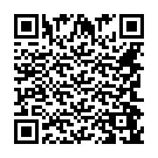 Kode QR untuk nomor Telepon +447404417173