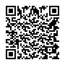 Codice QR per il numero di telefono +447418353445