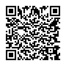 電話番号のQRコード +447438891284