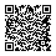电话号码二维码 +447447587963