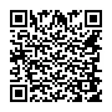 Código QR para número de teléfono +447464027483