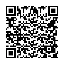 Codice QR per il numero di telefono +447494056977