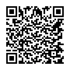 Codice QR per il numero di telefono +447747016135