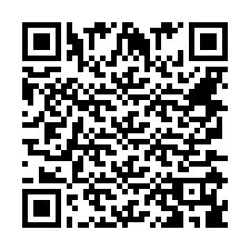 Código QR para número de teléfono +447751890463