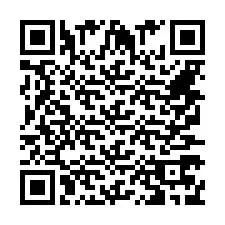 Codice QR per il numero di telefono +447777798977