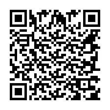 Codice QR per il numero di telefono +447873001300