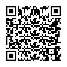 QR Code สำหรับหมายเลขโทรศัพท์ +447874400614