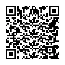 Código QR para número de telefone +447874431597