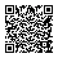 Código QR para número de teléfono +447874623215