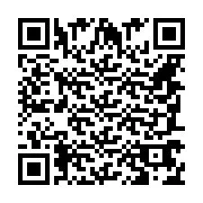 QR-koodi puhelinnumerolle +447876741035