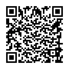 QR Code pour le numéro de téléphone +447998668811