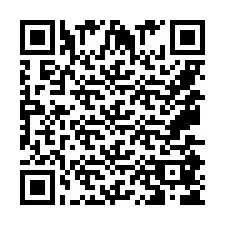 QR Code สำหรับหมายเลขโทรศัพท์ +4547585625