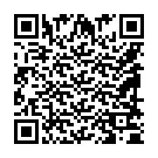 Kod QR dla numeru telefonu +4589870435