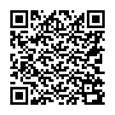 QR Code สำหรับหมายเลขโทรศัพท์ +46701792620