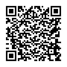 电话号码二维码 +46704658901
