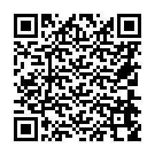 QR Code for Phone number +46704658903
