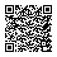 QR Code pour le numéro de téléphone +46755570657