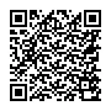 QR-koodi puhelinnumerolle +46755570658