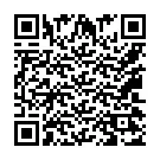 QR-code voor telefoonnummer +4740027015