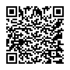 QR Code สำหรับหมายเลขโทรศัพท์ +4740421794