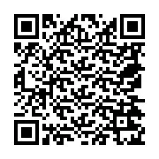 Código QR para número de telefone +48574225898