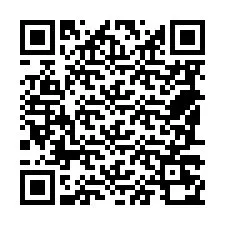 QR Code pour le numéro de téléphone +48587270977