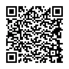 Código QR para número de telefone +48608989022