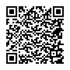 QR-koodi puhelinnumerolle +48616107156