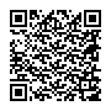 Código QR para número de telefone +48616107168