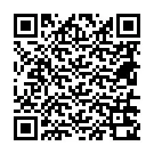 Código QR para número de teléfono +48616220843