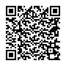 Código QR para número de telefone +48616270014