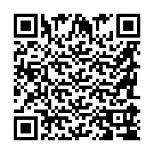 QR kód a telefonszámhoz +4968194710