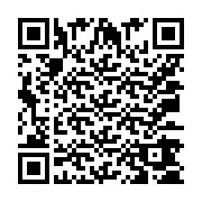 Código QR para número de teléfono +50033402