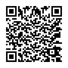 Codice QR per il numero di telefono +50033409