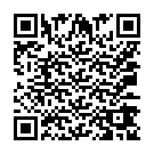 QR код за телефонен номер +50033429