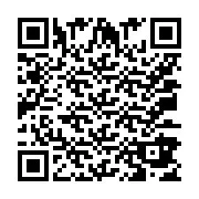 QR kód a telefonszámhoz +50033874