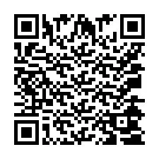 Código QR para número de teléfono +50034003