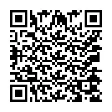 QR-koodi puhelinnumerolle +50034026