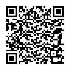 QR Code สำหรับหมายเลขโทรศัพท์ +50585770300